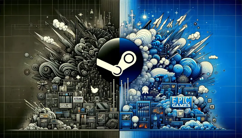 Steam vs. Epic Store: The Battle of PC Game Publishers